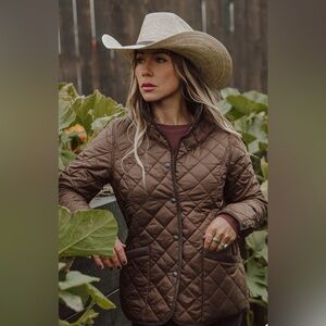 Outback Trading Co. Company Quilted Barn Jacket